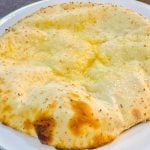 Cheese with Garlic Naan